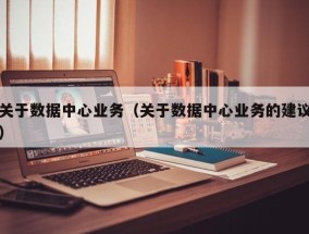 关于数据中心业务（关于数据中心业务的建议）